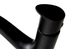 ALFI brand 1.2 GPM Lever Curved Spout Bathroom Faucet, Modern, Black Matte, AB1570-BM