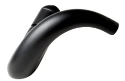 ALFI brand 1.2 GPM Lever Curved Spout Bathroom Faucet, Modern, Black Matte, AB1572-BM