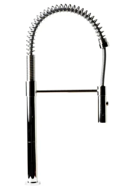 ALFI brand 1.8 GPM Lever Gooseneck Spout Touch Kitchen Faucet, Modern, Gray, Polished Chrome, ABKF3732-PC