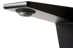ALFI brand 1.2 GPM Lever Straight Spout Bathroom Faucet, Modern, Black Matte, AB1475-BM