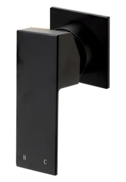 ALFI brand 1.2 GPM Lever Straight Spout Bathroom Faucet, Modern, Black Matte, AB1468-BM