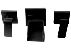 ALFI brand 1.2 GPM Lever Waterfall Spout Bathroom Faucet, Modern, Black Matte, AB1796-BM