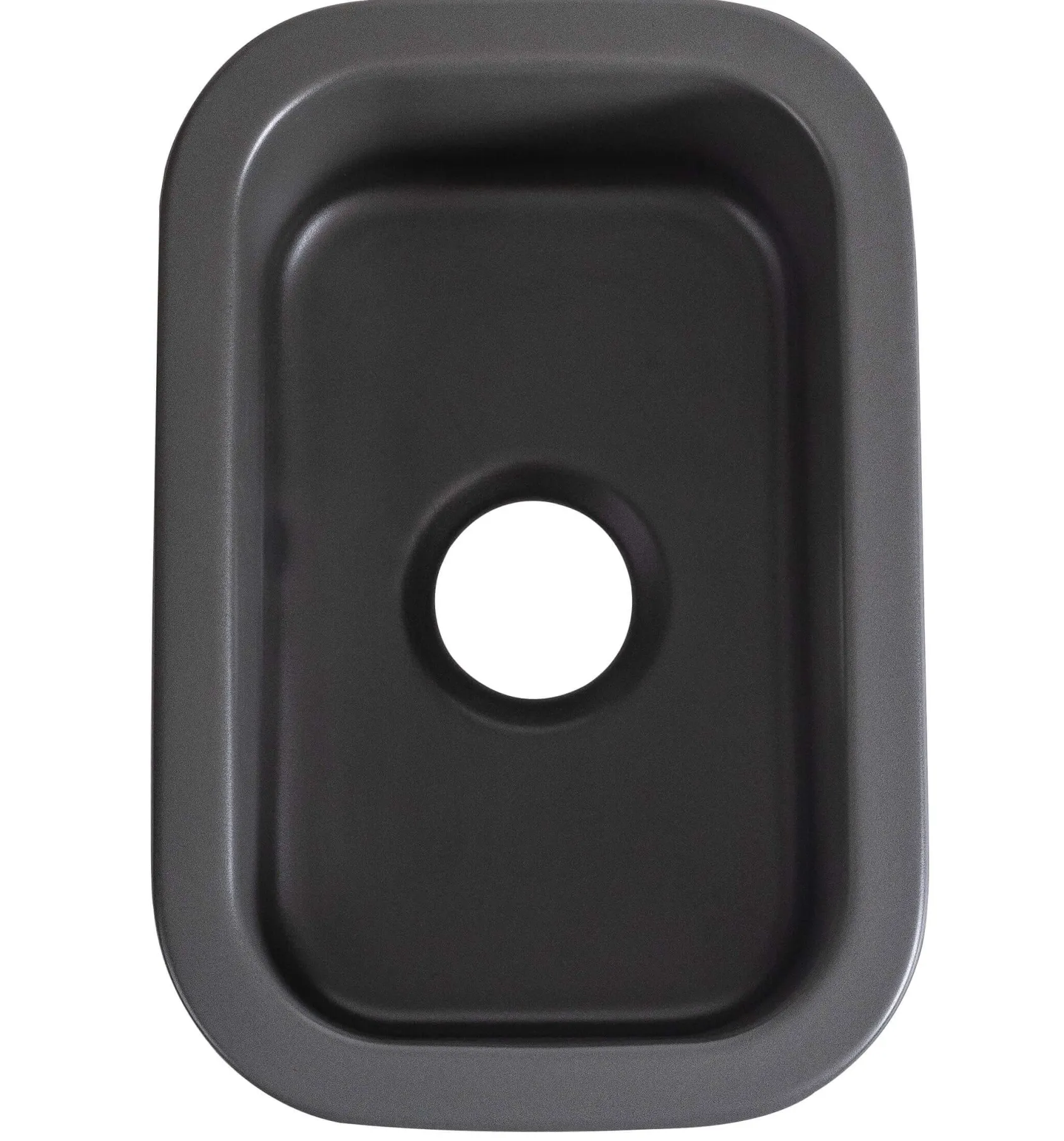 ALFI brand 19" Rectangle Fireclay Bar/Prep Sink, Gray Matte, ABF1319UD-GM