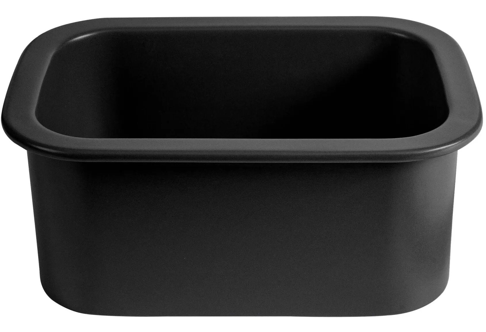 ALFI brand 19" Rectangle Fireclay Bar/Prep Sink, Black Matte, ABF1319UD-BM