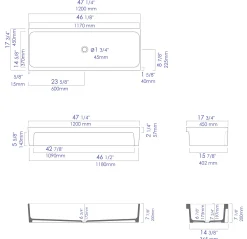 ALFI brand 47.4