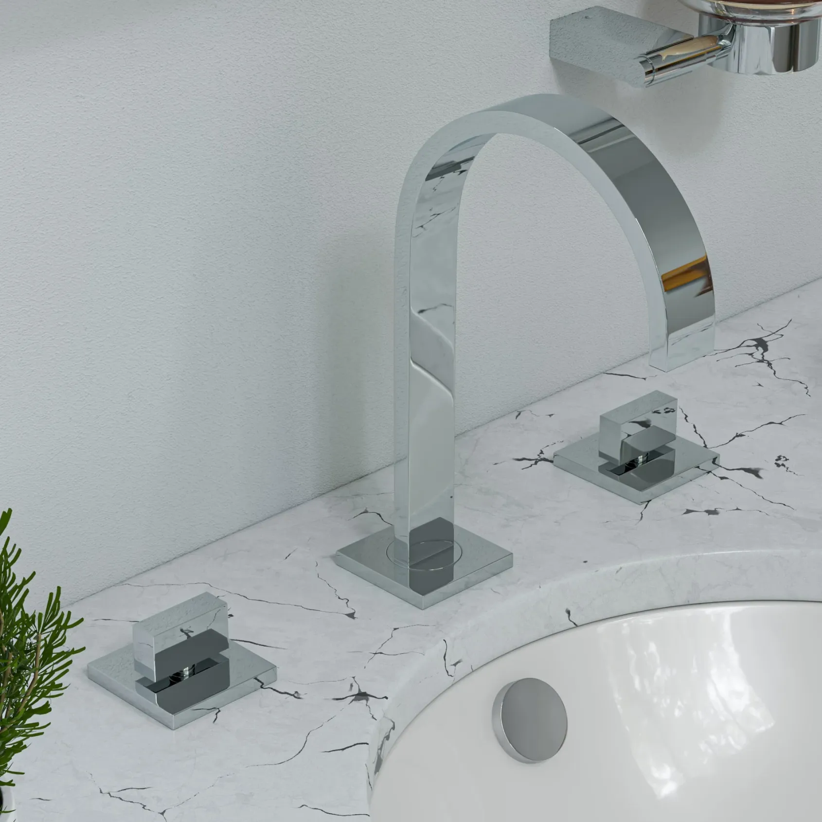 ALFI brand 16.88" x 16.88" Round Under Mount Porcelain Bathroom Sink, White, No Faucet Hole, ABC601