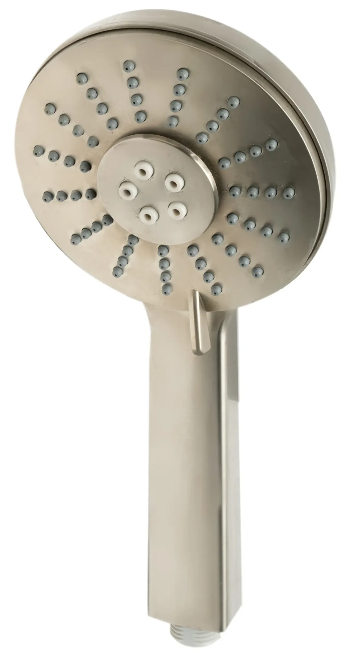 ALFI brand AB2879-BN Brushed Nickel Deck Mounted Tub Filler with Hand Held Showerhead