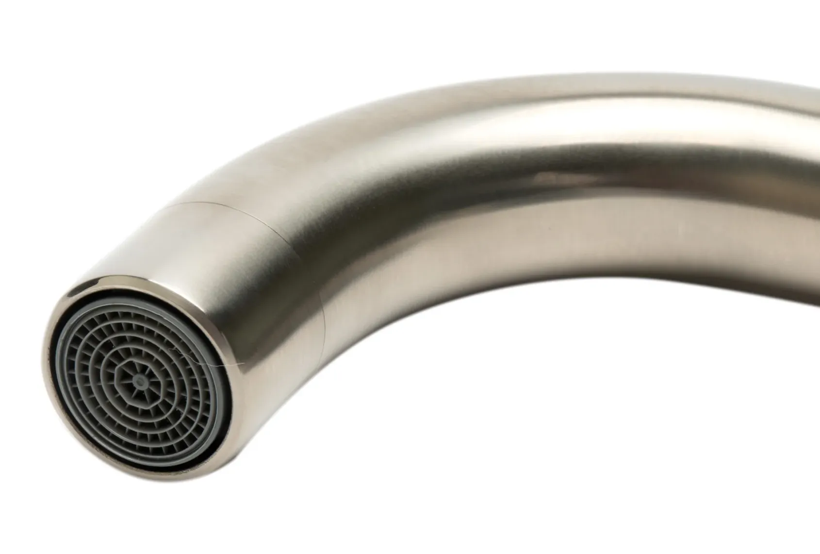 ALFI brand AB1035-BN Brushed Nickel 8" Widespread Wall-Mounted Cross Handle Faucet