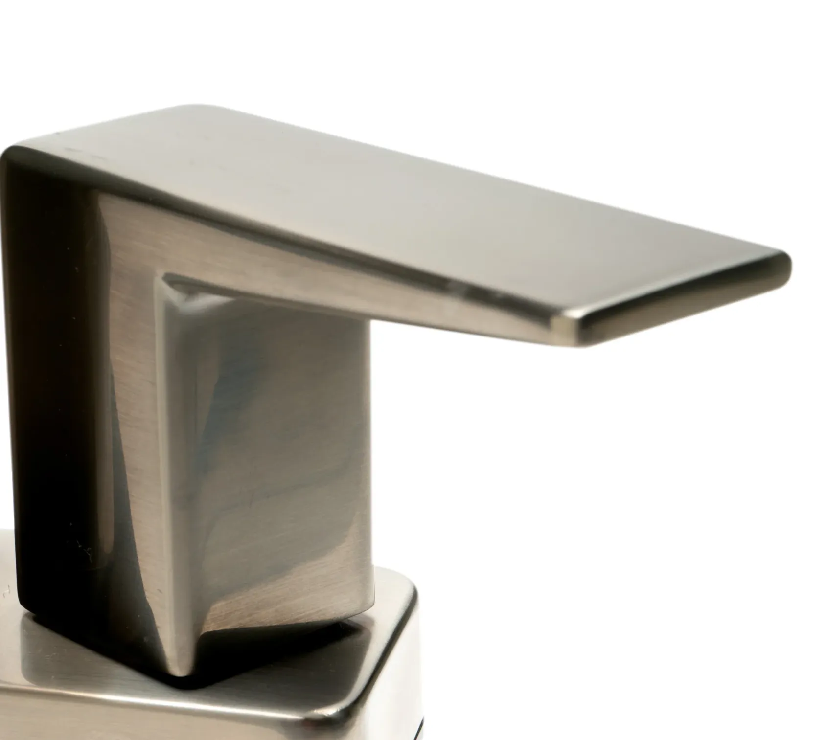 ALFI brand AB1020-BN Brushed Nickel Two-Handle 4'' Centerset Bathroom Faucet