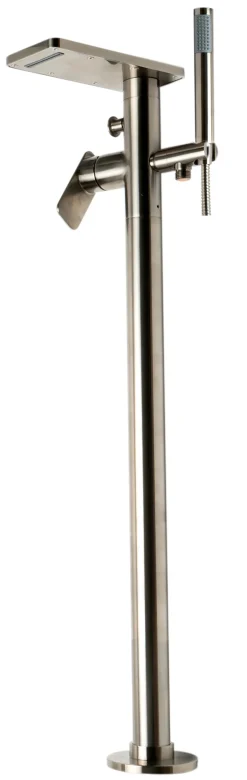 ALFI brand AB2875-BN Brushed Nickel Free Standing Floor Mounted Bath Tub Filler