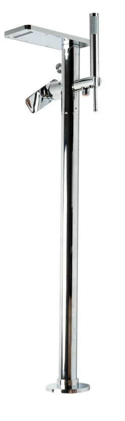 ALFI brand AB2875-PC Polished Chrome Free Standing Floor Mounted Bath Tub Filler