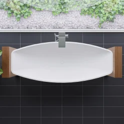 ALFI brand AB2875-PC Polished Chrome Free Standing Floor Mounted Bath Tub Filler