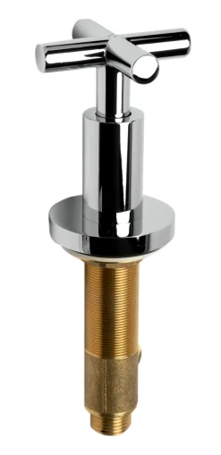 ALFI brand AB2503-PC Polished Chrome Deck Mounted Tub Filler with Hand Held Showerhead