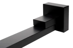 ALFI brand Brass, AB7701-BM Black Matte Square Foldable Tub Spout