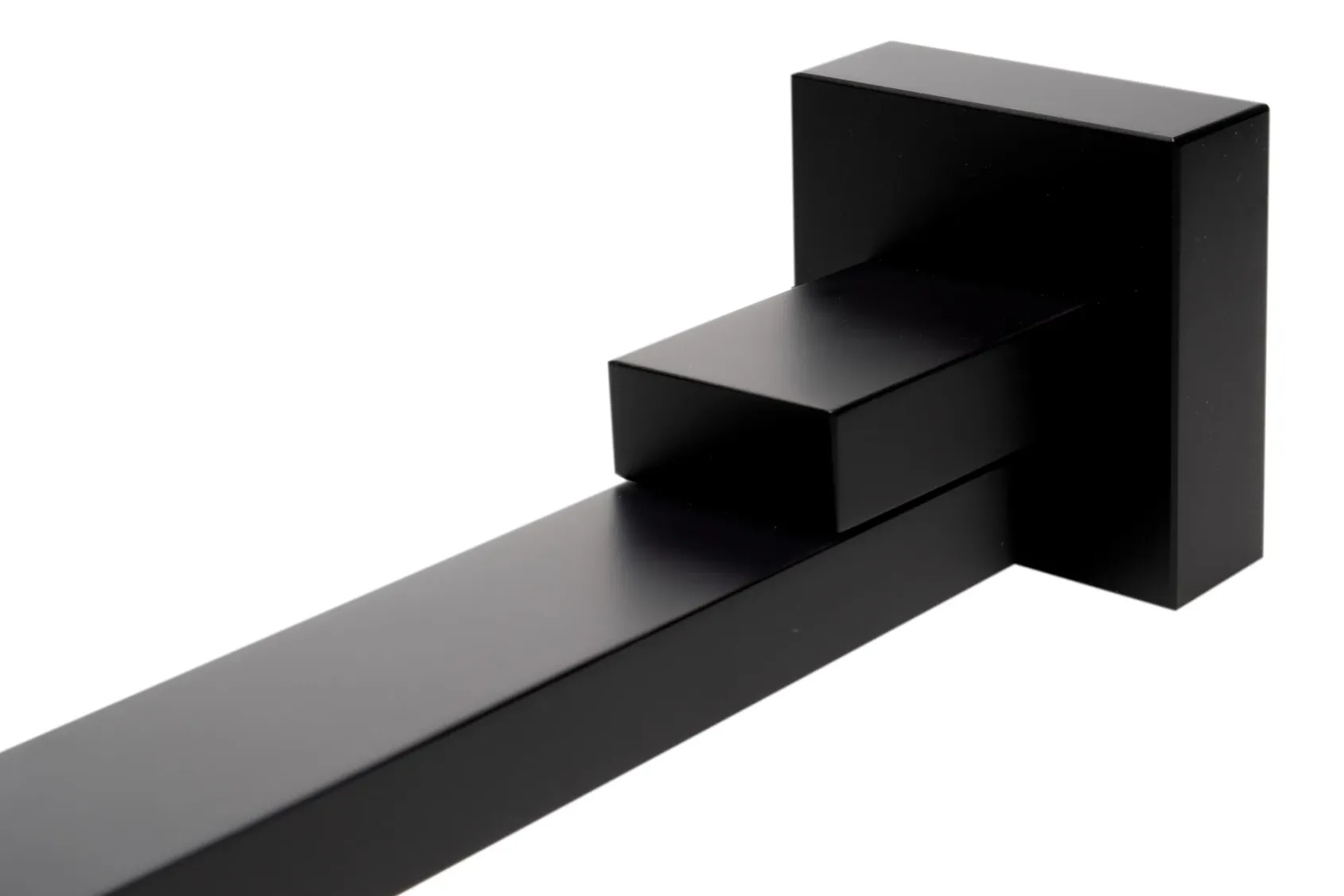 ALFI brand Brass, AB7701-BM Black Matte Square Foldable Tub Spout