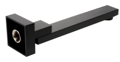 ALFI brand Brass, AB7701-BM Black Matte Square Foldable Tub Spout