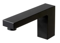 ALFI brand Brass, AB2322-BM Black Matte 3 Hole Deck Mounted Tub Filler with Hand Held