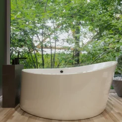 ALFI brand Brass, AB2322-BM Black Matte 3 Hole Deck Mounted Tub Filler with Hand Held