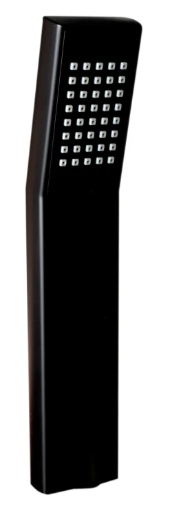 ALFI brand Brass, AB2180-BM Black Matte Single Lever Floor Mounted Tub Filler Mixer w Hand Held Shower Head