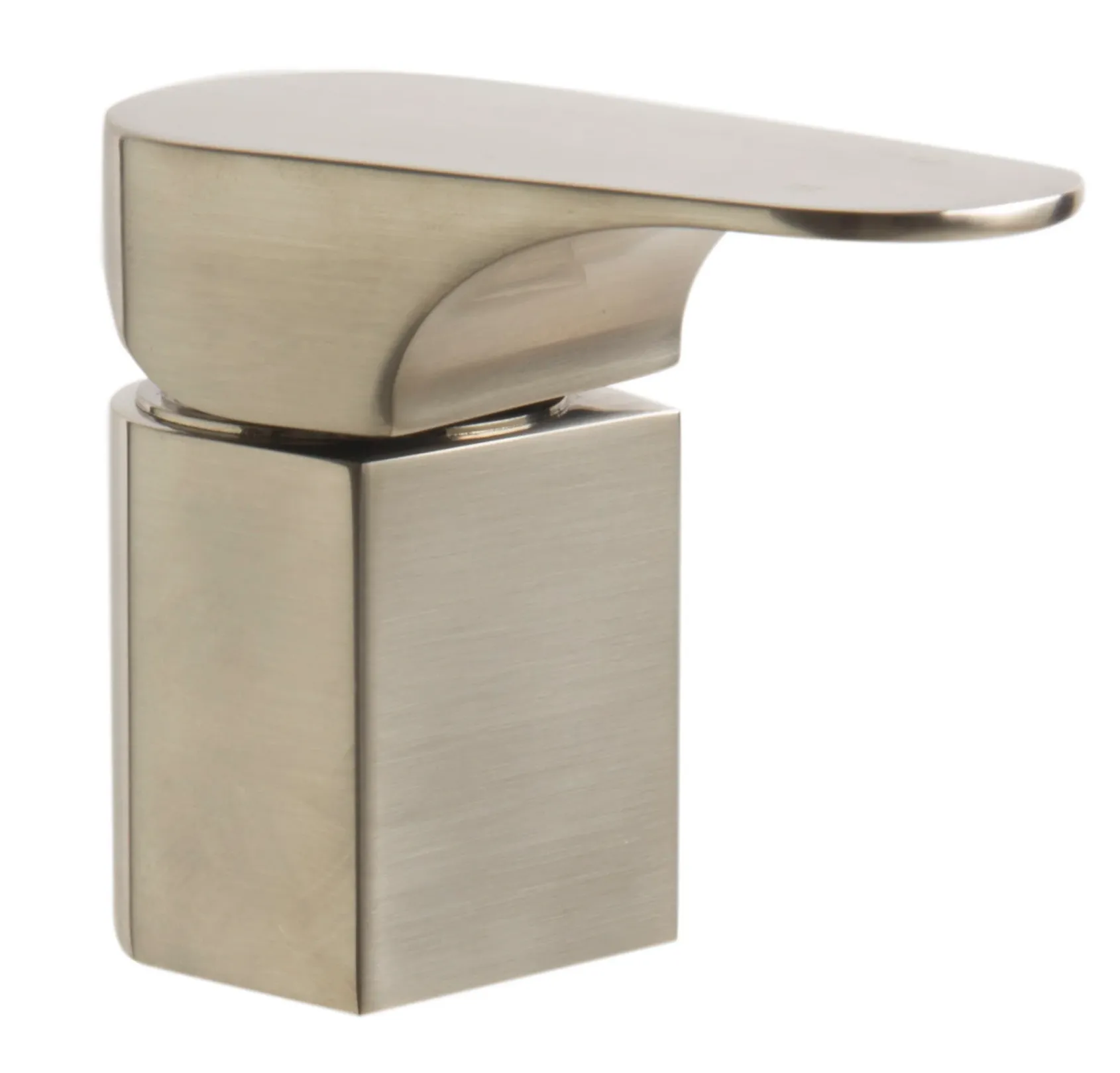 ALFI brand Brass, AB2703-BN Brushed Nickel Deck Mounted Tub Filler and Round Hand Held Shower Head
