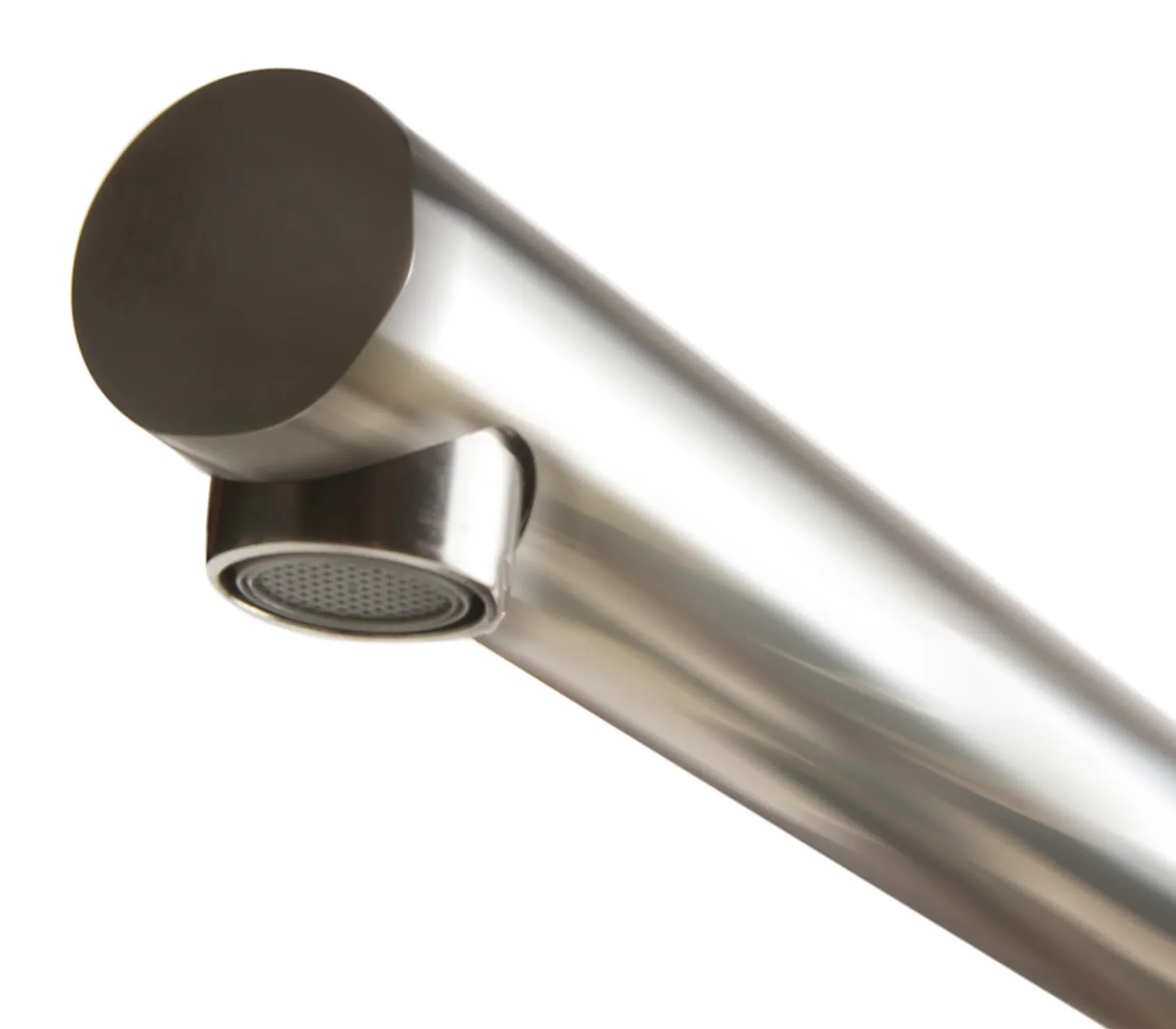 ALFI brand Brass, AB2758-BN Brushed Nickel Floor Mounted Tub Filler + Mixer /w additional Hand Held Shower Head