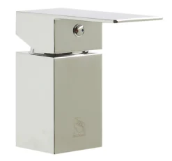 ALFI brand Brass, AB2322-PC Polished Chrome Deck Mounted Tub Filler and Square Hand Held Shower Head