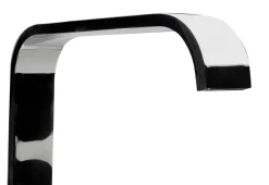 ALFI brand Brass, AB2180-PC Polished Chrome Single Lever Floor Mounted Tub Filler Mixer w Hand Held Shower Head