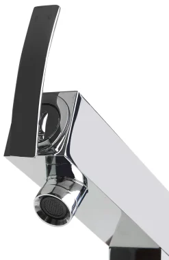 ALFI brand Brass, AB2728-PC Polished Chrome Floor Mounted Tub Filler + Mixer /w additional Hand Held Shower Head