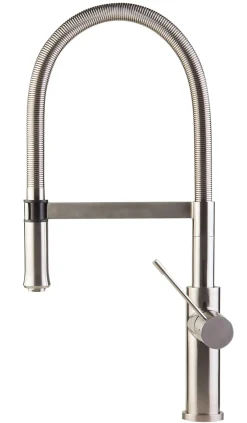 ALFI Brushed Gooseneck Single Hole Faucet, AB2015