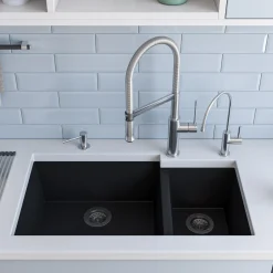 ALFI Brushed Gooseneck Single Hole Faucet, AB2015