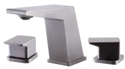 ALFI Brushed Nickel Modern Widespread Bathroom Faucet, AB1471-BN