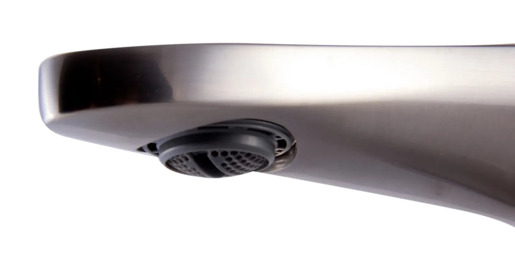 ALFI Brushed Nickel Modern Single Hole Bathroom Faucet, AB1770-BN