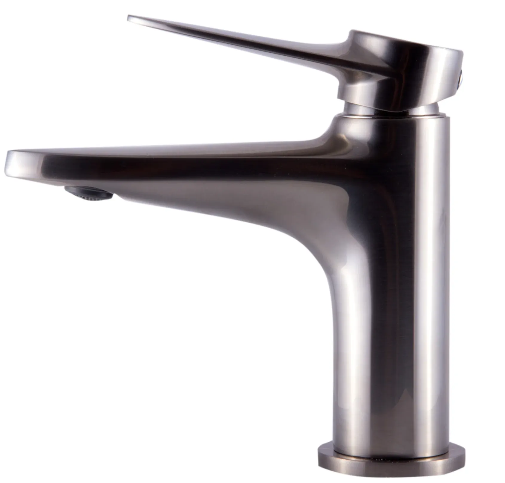 ALFI Brushed Nickel Modern Single Hole Bathroom Faucet, AB1770-BN