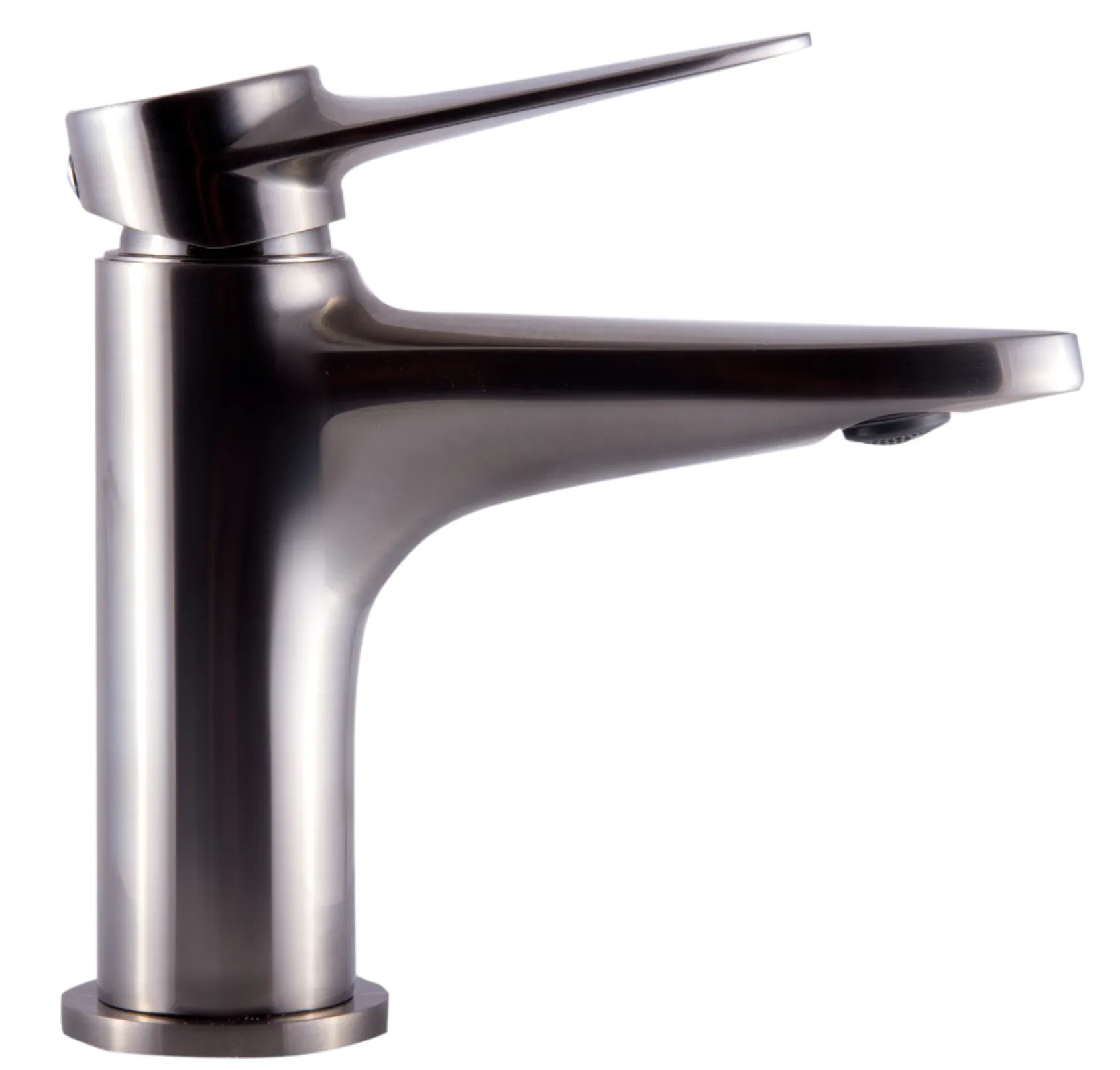 ALFI Brushed Nickel Modern Single Hole Bathroom Faucet, AB1770-BN