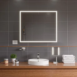 ALFI Brushed Nickel Single Lever Bathroom Faucet, AB1586-BN