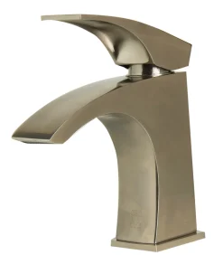ALFI Brushed Nickel Single Lever Bathroom Faucet, AB1586-BN