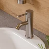 ALFI Brushed Nickel Single Lever Bathroom Faucet, AB1433-BN