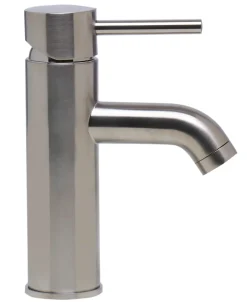 ALFI Brushed Nickel Single Lever Bathroom Faucet, AB1433-BN