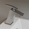 ALFI Brushed Nickel Single Lever Bathroom Faucet, AB1628-BN