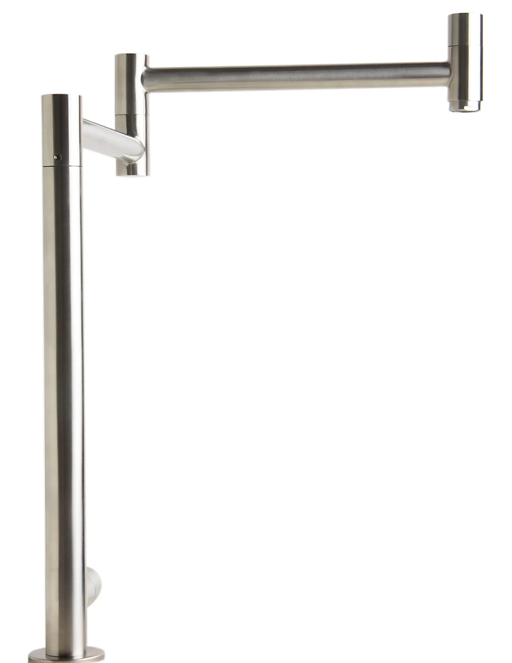 ALFI Brushed Stainless Steel Retractable Pot Filler Faucet, AB5018-BSS