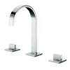 ALFI Polished Chrome Gooseneck Widespread Bathroom Faucet, AB1336-PC