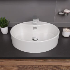 ALFI Polished Chrome Modern Single Hole Bathroom Faucet, AB1470-PC