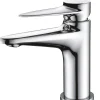 ALFI Polished Chrome Modern Single Hole Bathroom Faucet, AB1770-PC