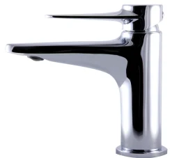 ALFI Polished Chrome Modern Single Hole Bathroom Faucet, AB1770-PC