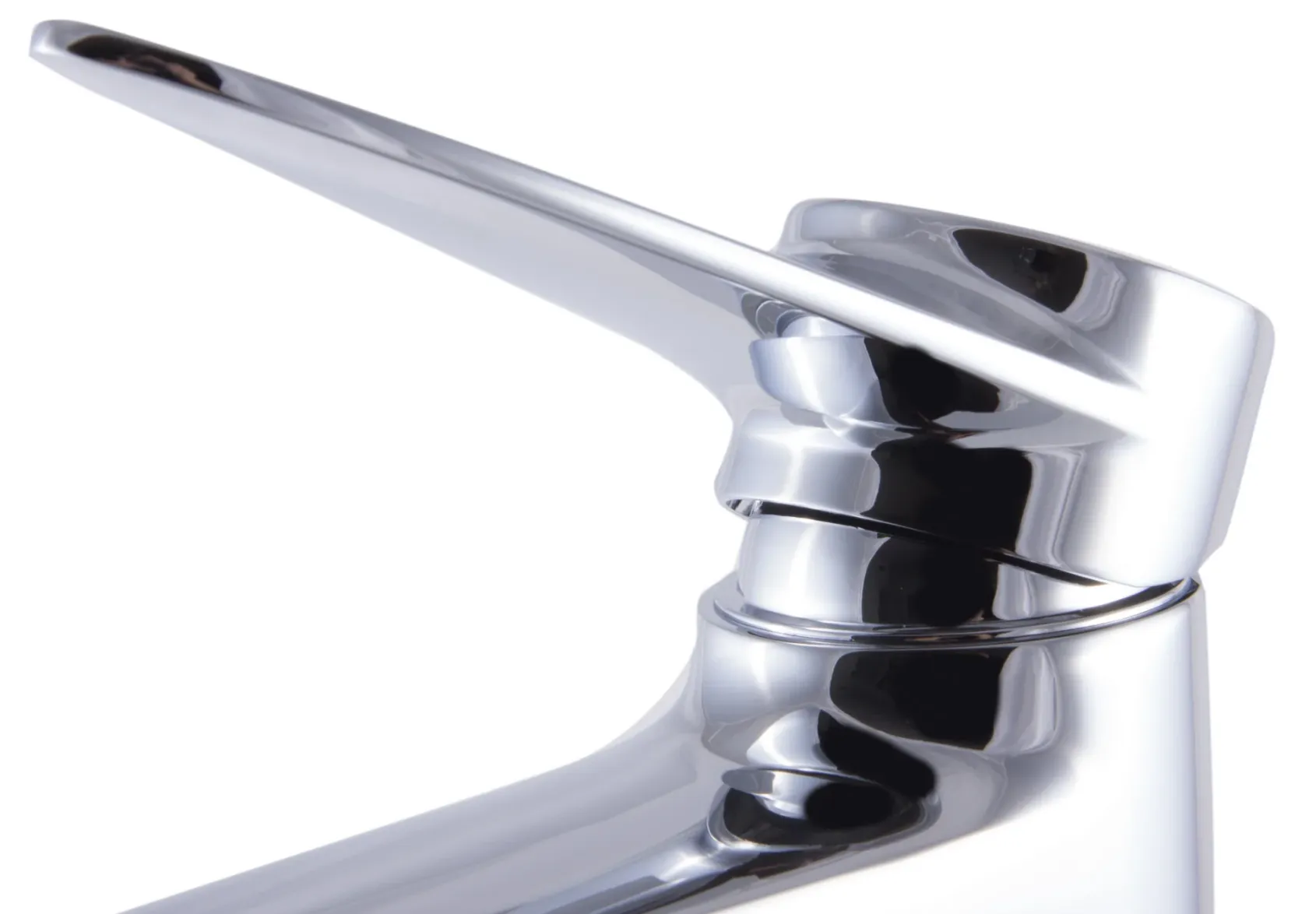 ALFI Polished Chrome Modern Single Hole Bathroom Faucet, AB1770-PC