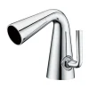 ALFI Polished Chrome Single Hole Cone Waterfall Bathroom Faucet, AB1788-PC