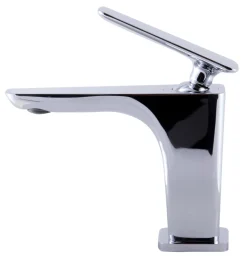 ALFI Polished Chrome Single Hole Modern Bathroom Faucet, AB1779-PC
