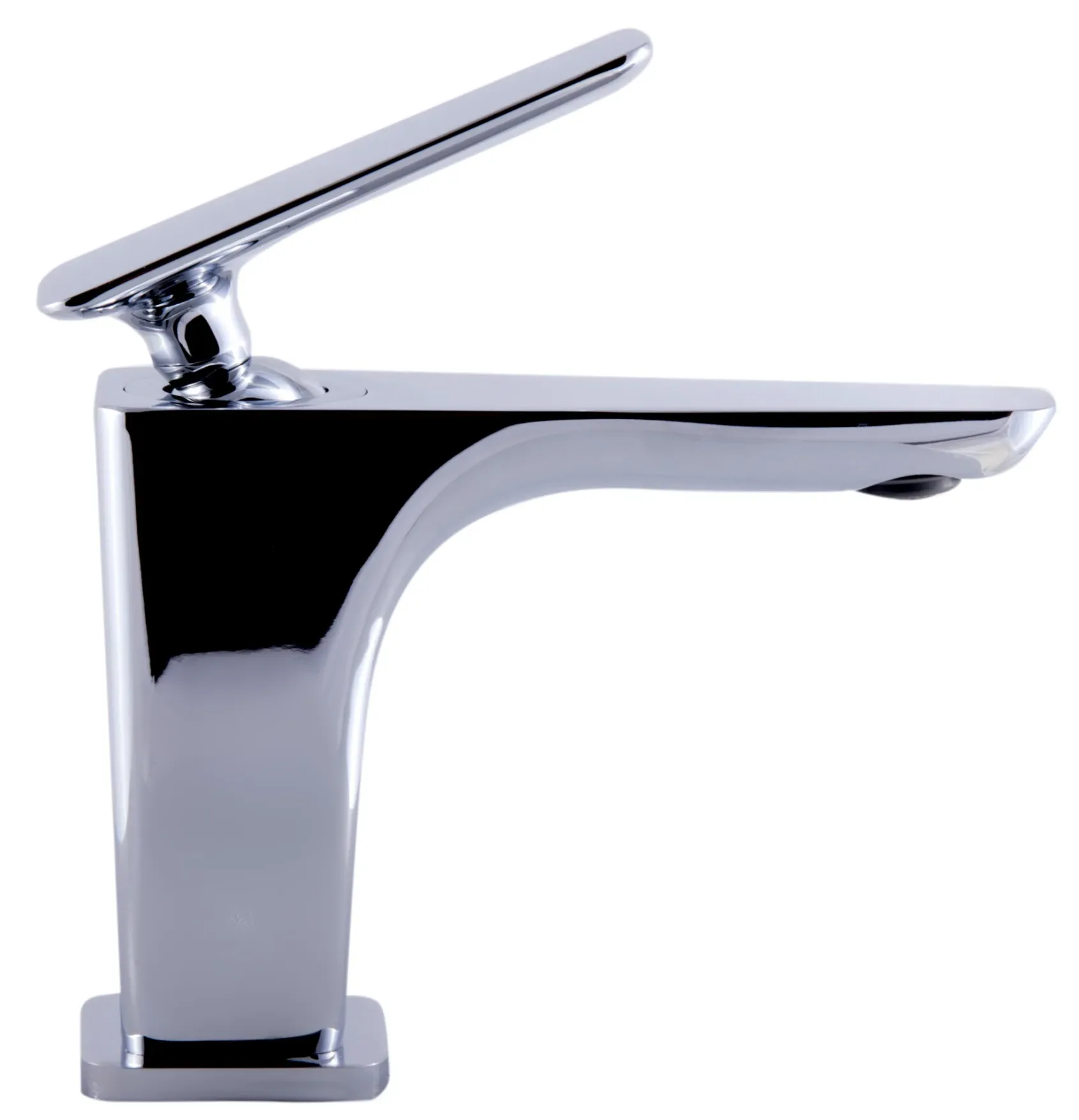 ALFI Polished Chrome Single Hole Modern Bathroom Faucet, AB1779-PC