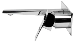 ALFI Polished Chrome Wall Mounted Bathroom Faucet, AB1472-PC
