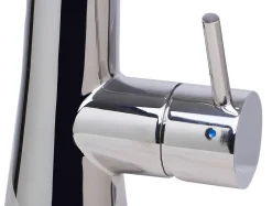 ALFI Solid Polished Stainless Steel Pull Down Single Hole Kitchen Faucet, AB2034-PSS